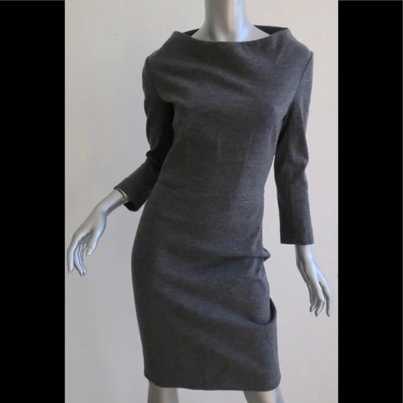 NWOT Diane von Furstenberg wool sheath pencil dress. - Picture 4 of 12